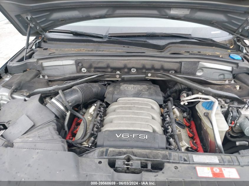 2010 Audi Q5 3.2 Premium VIN: WA1LKAFP2AA028650 Lot: 39568659