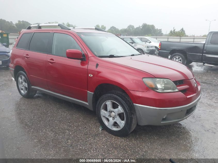 2003 Mitsubishi Outlander Xls VIN: JA4LZ41G83U030828 Lot: 39568660