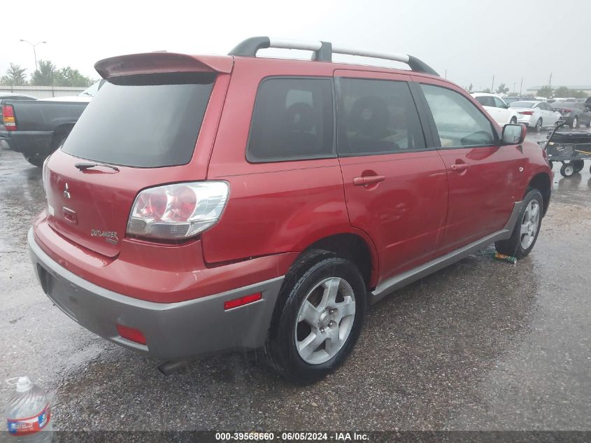 2003 Mitsubishi Outlander Xls VIN: JA4LZ41G83U030828 Lot: 39568660