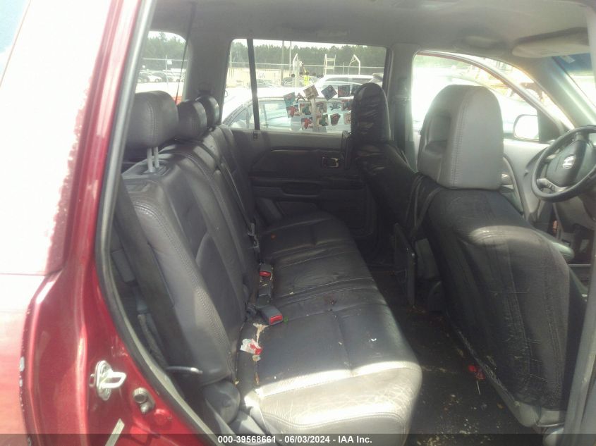 2003 Honda Pilot Ex-L VIN: 2HKYF18623H501981 Lot: 39568661