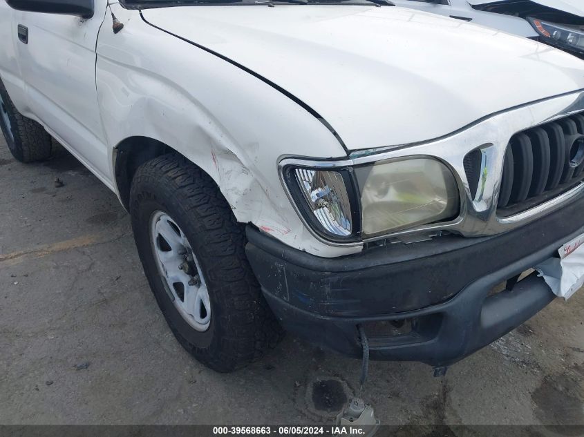 2003 Toyota Tacoma VIN: 5TENL42N23Z274639 Lot: 39568663
