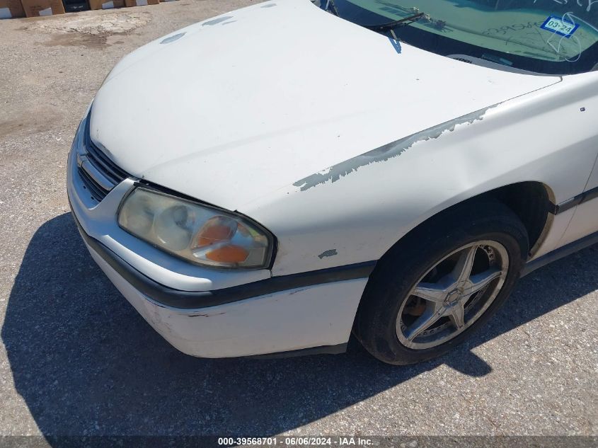 2005 Chevrolet Impala VIN: 2G1WF52EX59331527 Lot: 39568701