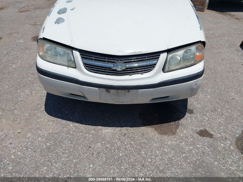 2005 Chevrolet Impala VIN: 2G1WF52EX59331527 Lot: 39568701