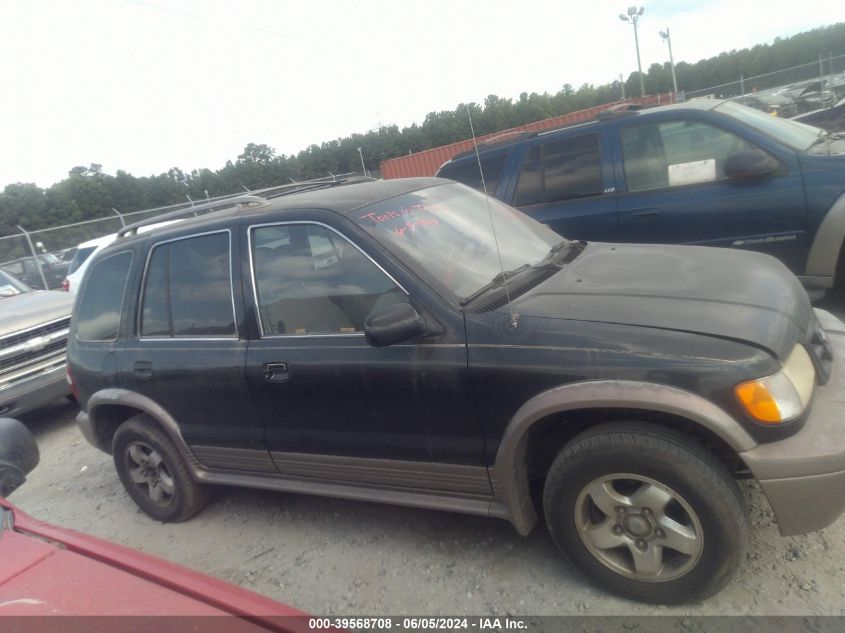 2001 Kia Sportage Ex/Limited VIN: KNDJB723915080031 Lot: 39568708