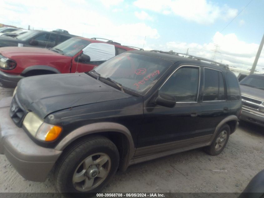 2001 Kia Sportage Ex/Limited VIN: KNDJB723915080031 Lot: 39568708