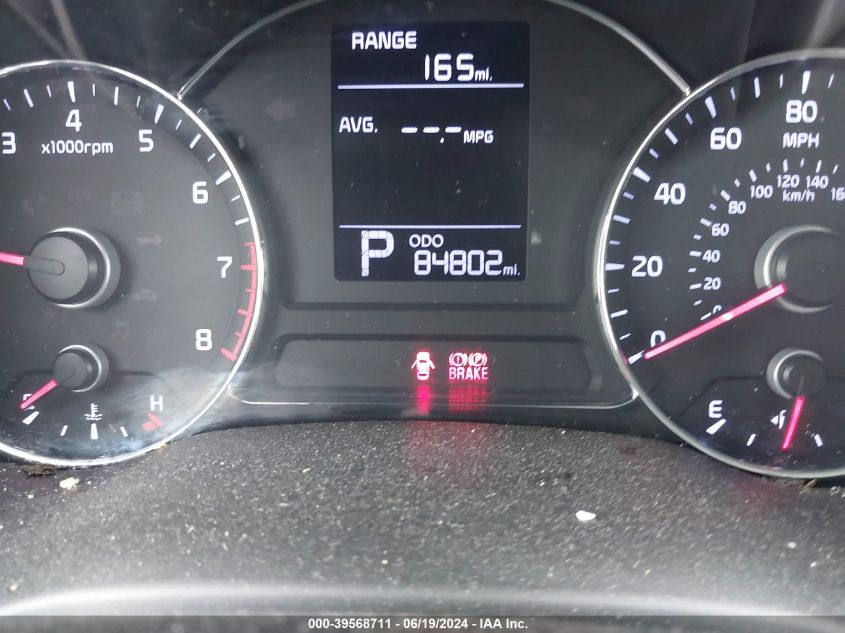 2016 Kia Forte Lx VIN: KNAFK4A67G5551437 Lot: 39568711