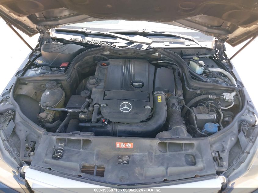2013 Mercedes-Benz C 250 Luxury/Sport VIN: WDDGF4HB1DA789291 Lot: 39568713