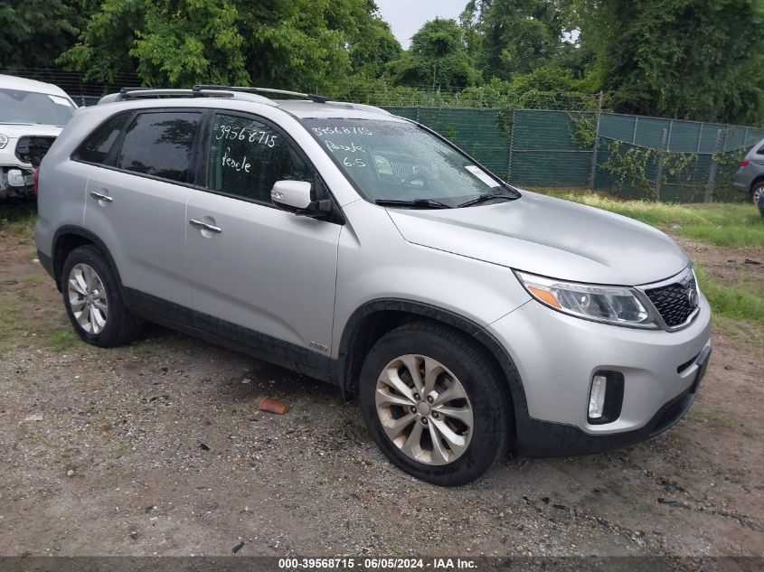 2014 Kia Sorento Ex V6 VIN: 5XYKUDA79EG481576 Lot: 39568715