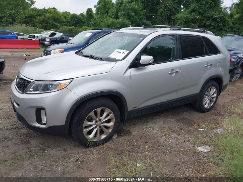 2014 Kia Sorento Ex V6 VIN: 5XYKUDA79EG481576 Lot: 39568715