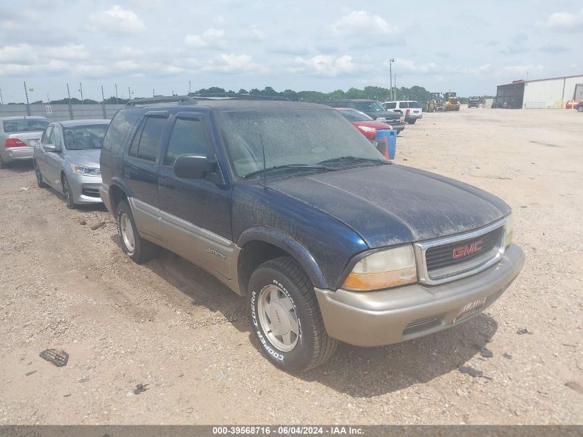 2000 GMC Jimmy Slt VIN: 1GKCS13W5Y2178228 Lot: 39568716