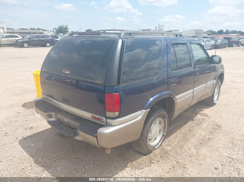 2000 GMC Jimmy Slt VIN: 1GKCS13W5Y2178228 Lot: 39568716