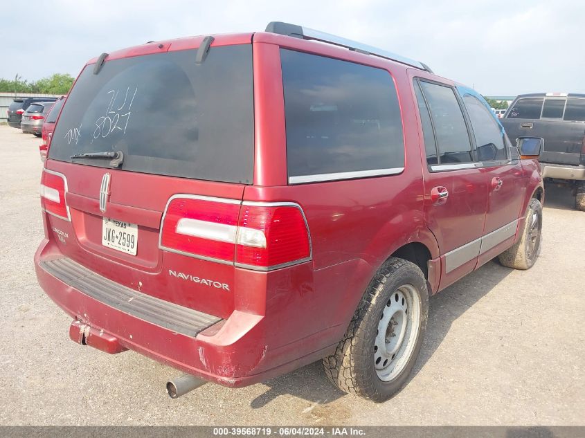 2007 Lincoln Navigator Ultimate VIN: 5LMFU27597LJ18027 Lot: 39568719