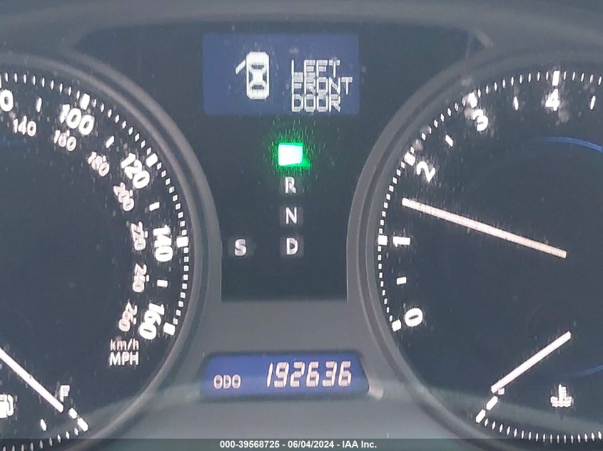 2010 Lexus Is 250 VIN: JTHBF5C2XA5117508 Lot: 39568725