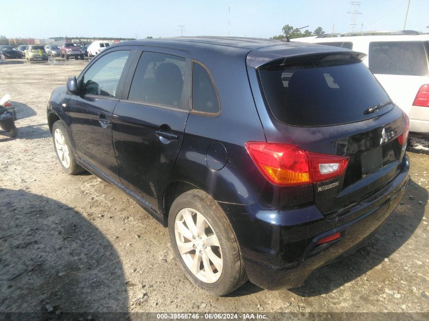 2012 Mitsubishi Outlander Sport Se VIN: JA4AR4AU3CZ006033 Lot: 39568746