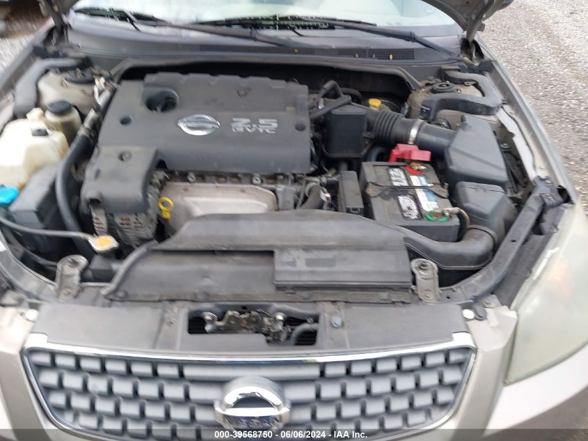 2005 Nissan Altima 2.5 S VIN: 1N4AL11D15N476261 Lot: 39568750