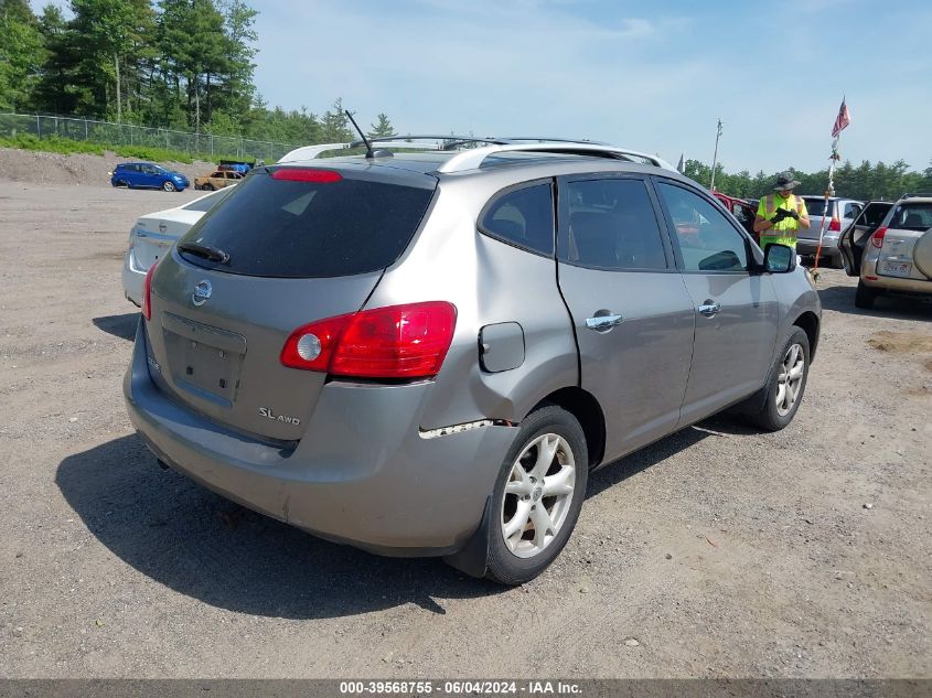 2010 Nissan Rogue Sl VIN: JN8AS5MVXAW121297 Lot: 39568755