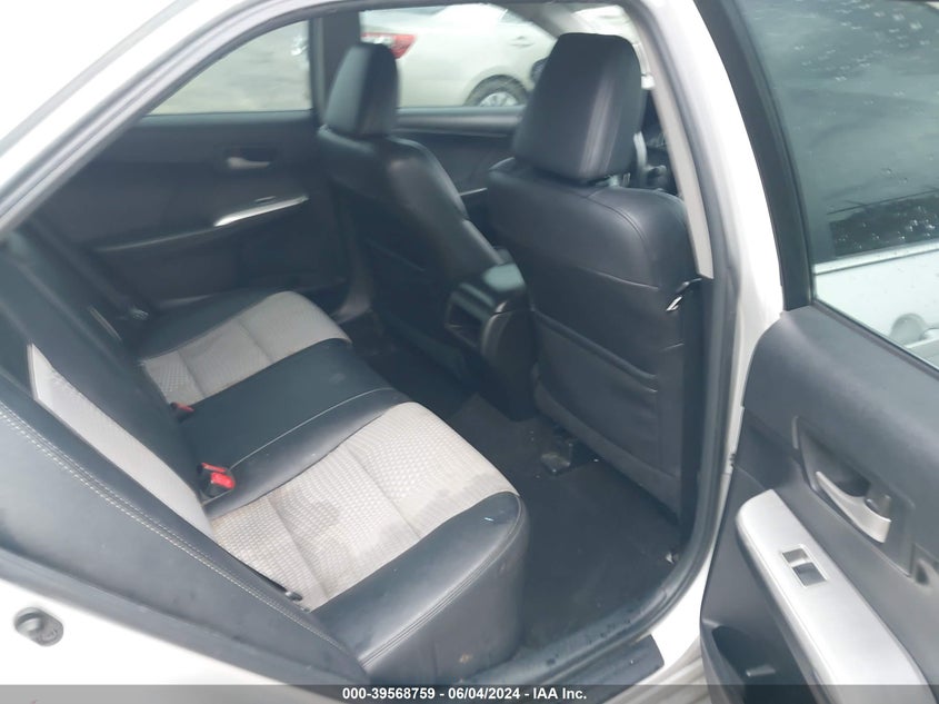 2014 Toyota Camry Se VIN: 4T1BF1FK6EU778496 Lot: 39568759