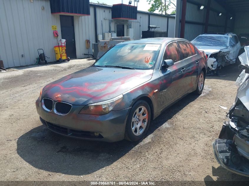 2004 BMW 525I VIN: WBANA53544B852771 Lot: 39568761