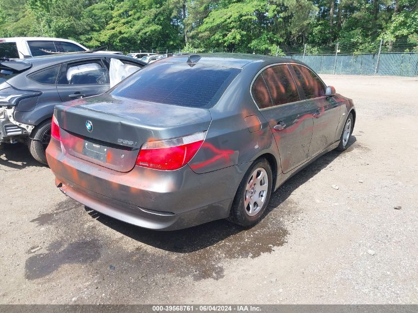 2004 BMW 525I VIN: WBANA53544B852771 Lot: 39568761