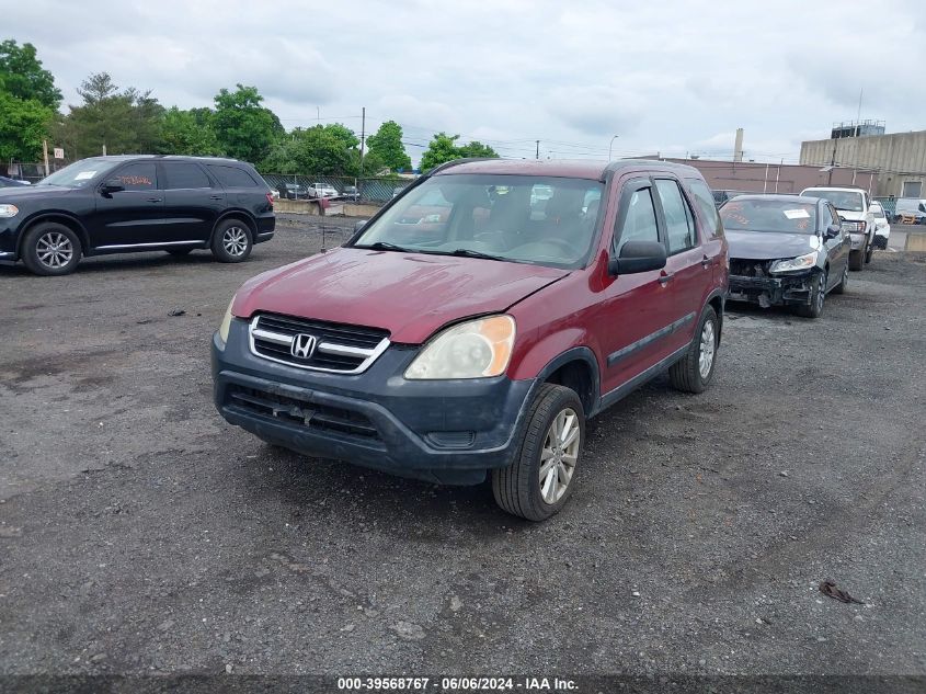 2003 Honda Cr-V Lx VIN: SHSRD78473U143408 Lot: 39568767