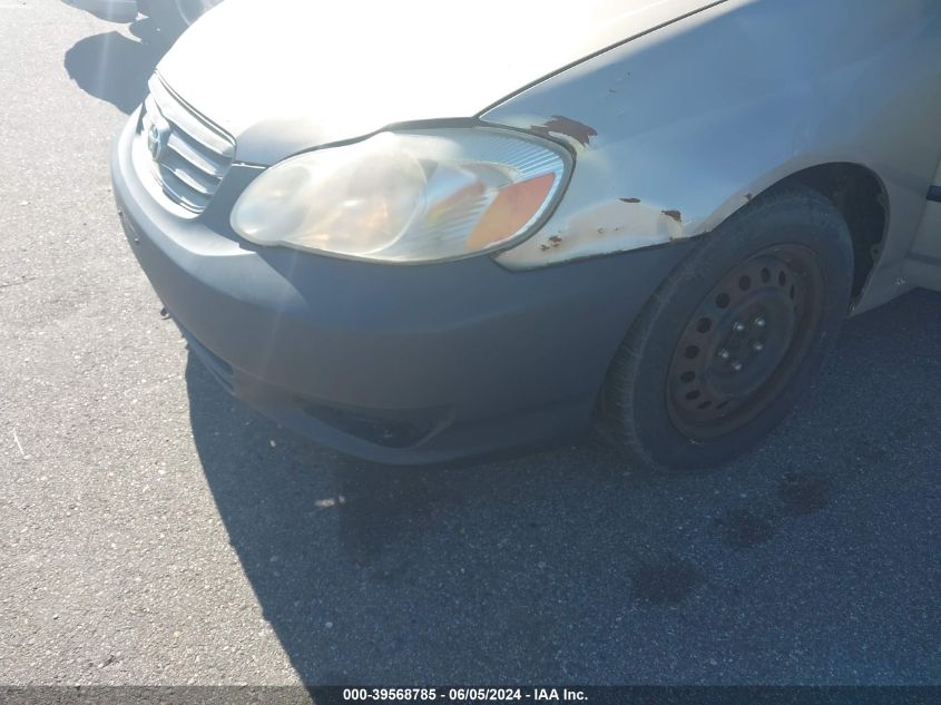 2004 Toyota Corolla Ce VIN: 2T1BR32E04C175434 Lot: 39568785