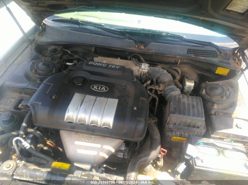 2004 Kia Optima Ex/Lx VIN: KNAGD126845365039 Lot: 39568795