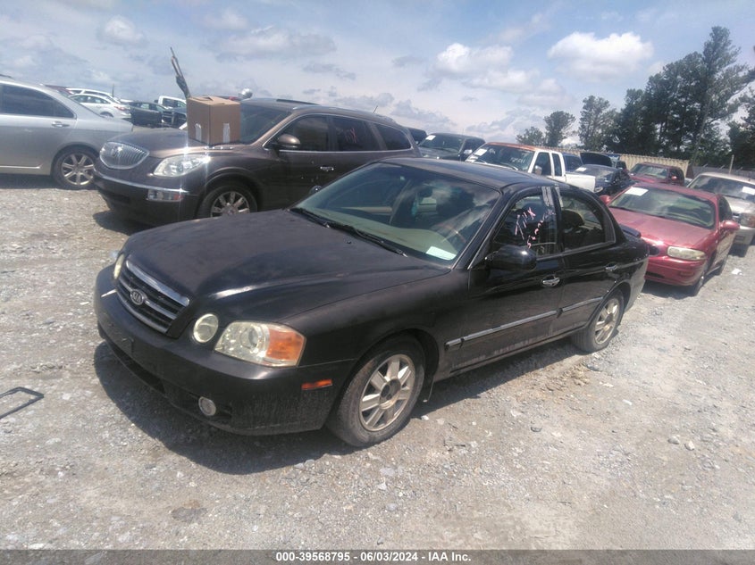 2004 Kia Optima Ex/Lx VIN: KNAGD126845365039 Lot: 39568795