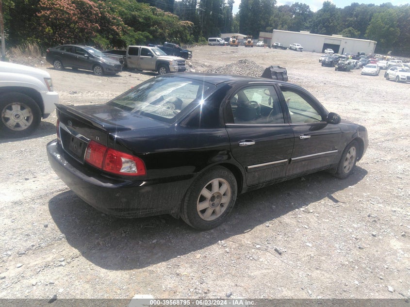 2004 Kia Optima Ex/Lx VIN: KNAGD126845365039 Lot: 39568795