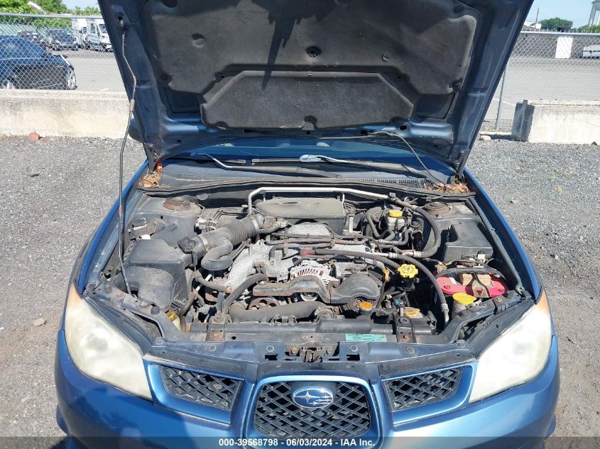 2007 Subaru Impreza 2.5I VIN: JF1GD61697H517730 Lot: 39568798