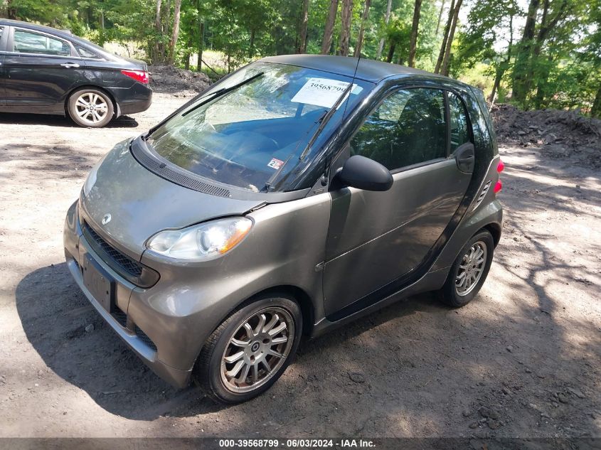 2012 Smart Fortwo Passion/Pure VIN: WMEEJ3BA5CK559466 Lot: 39568799