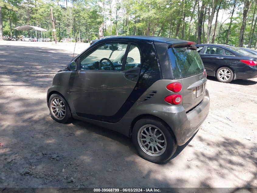 2012 Smart Fortwo Passion/Pure VIN: WMEEJ3BA5CK559466 Lot: 39568799