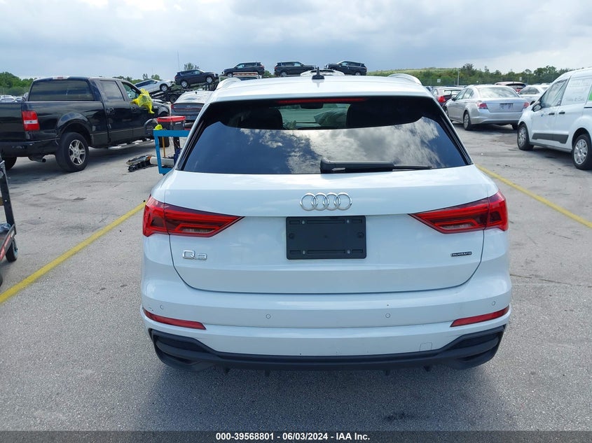 VIN WA1DECF38P1154282 2023 AUDI Q3 PREMIUM 45 TFSI S LINE QUATTRO TIPTRONIC