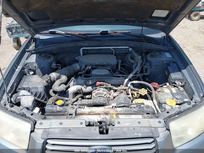 2007 Subaru Forester 2.5X VIN: JF1SG65607H706861 Lot: 39568803