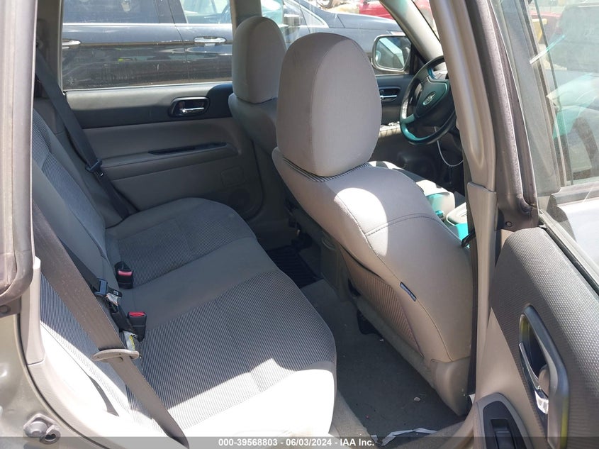 2007 Subaru Forester 2.5X VIN: JF1SG65607H706861 Lot: 39568803