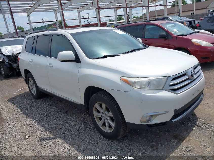 2012 Toyota Highlander Se V6 VIN: 5TDBK3EH7CS101850 Lot: 39568805