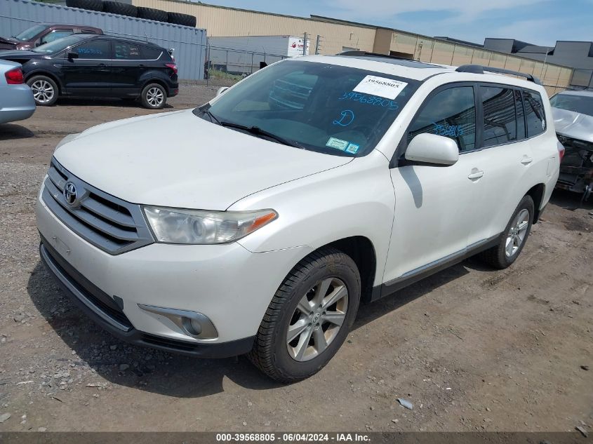 2012 Toyota Highlander Se V6 VIN: 5TDBK3EH7CS101850 Lot: 39568805