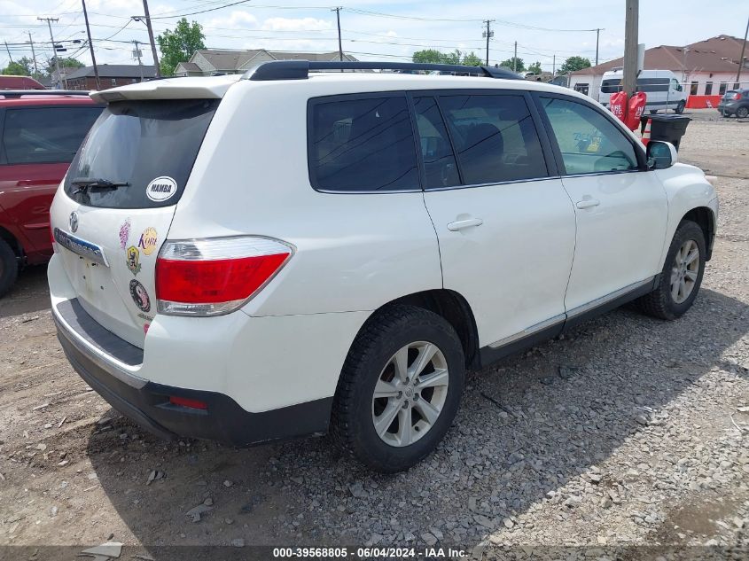 2012 Toyota Highlander Se V6 VIN: 5TDBK3EH7CS101850 Lot: 39568805