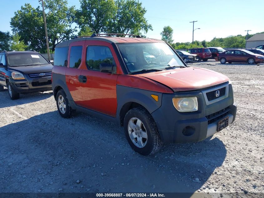 2003 Honda Element Ex VIN: 5J6YH18543L020461 Lot: 39568807