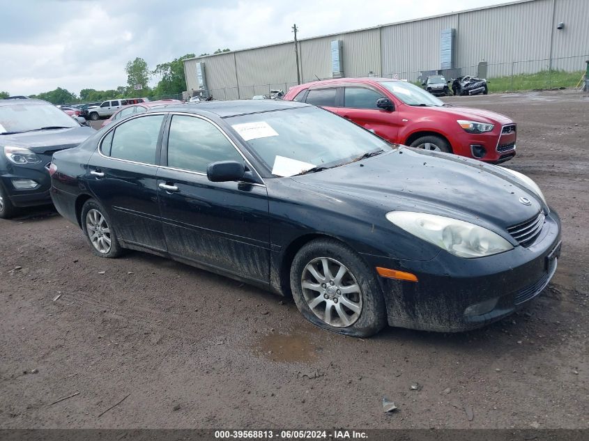 2004 Lexus Es 330 VIN: JTHBA30G345051410 Lot: 39568813