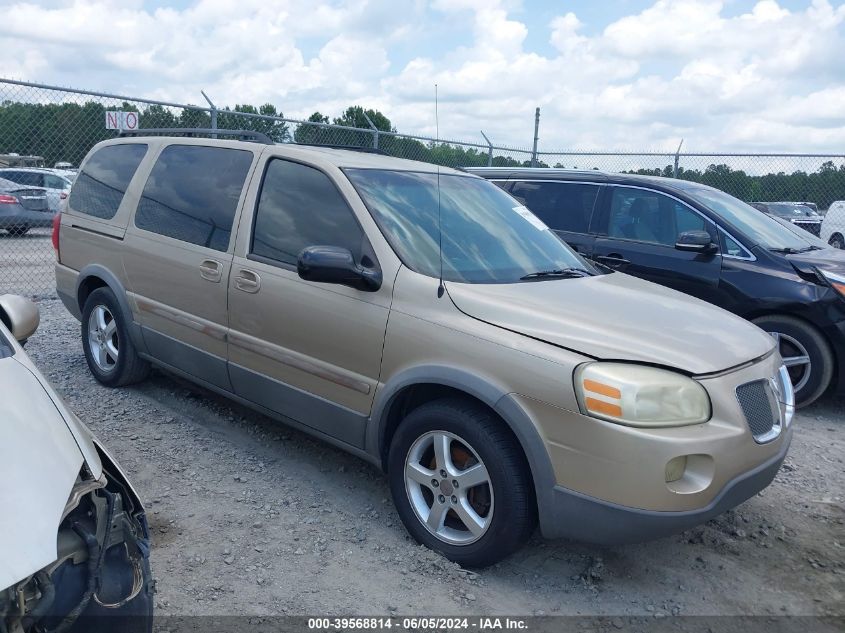 2005 Pontiac Montana Sv6 Fwd VIN: 1GMDV33L15D214050 Lot: 39568814