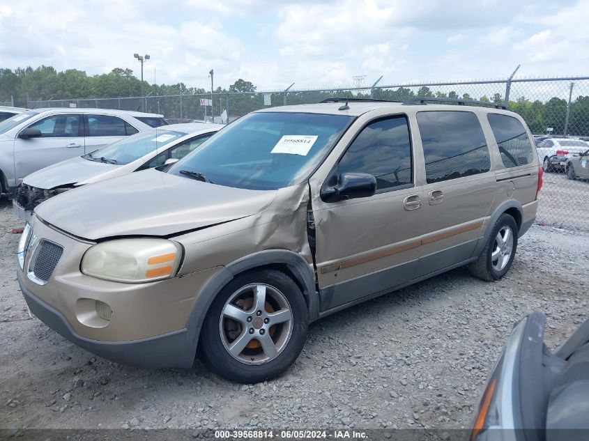 2005 Pontiac Montana Sv6 Fwd VIN: 1GMDV33L15D214050 Lot: 39568814