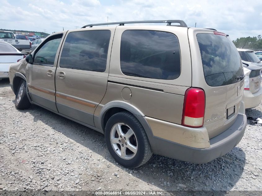 2005 Pontiac Montana Sv6 Fwd VIN: 1GMDV33L15D214050 Lot: 39568814