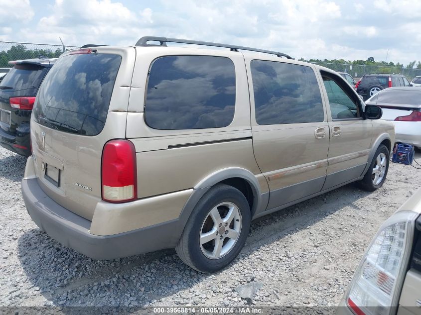 2005 Pontiac Montana Sv6 Fwd VIN: 1GMDV33L15D214050 Lot: 39568814