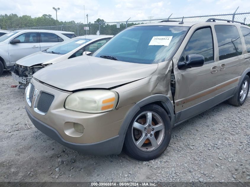 2005 Pontiac Montana Sv6 Fwd VIN: 1GMDV33L15D214050 Lot: 39568814