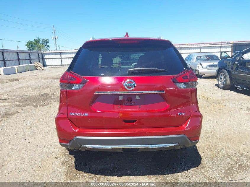 2018 Nissan Rogue Sv VIN: 5N1AT2MT9JC821668 Lot: 39568824