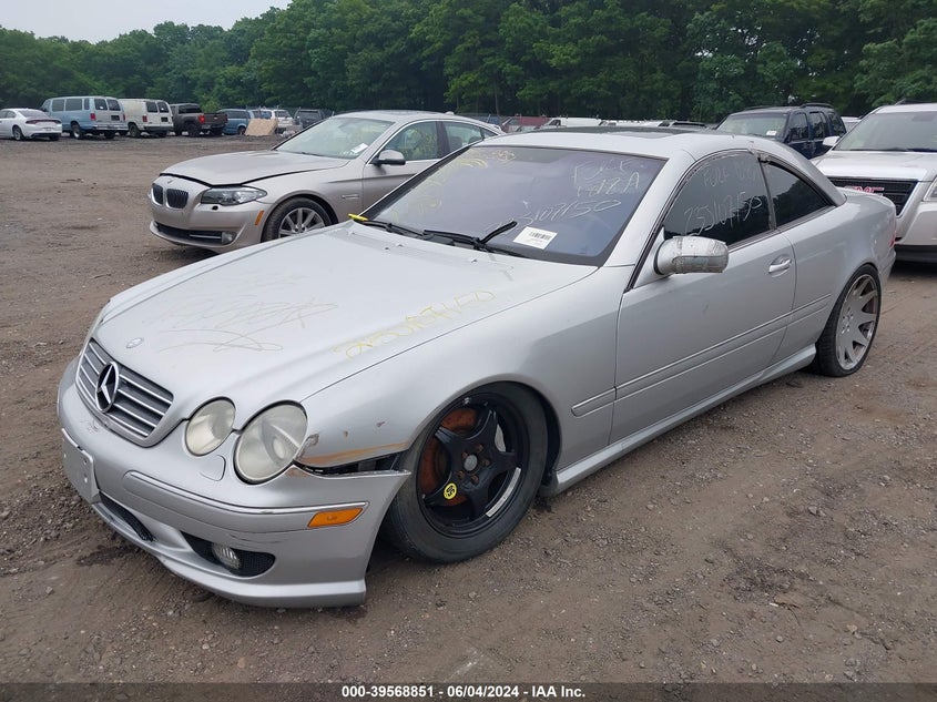 2002 Mercedes-Benz Cl 500 VIN: WDBPJ75J12A028584 Lot: 39568851