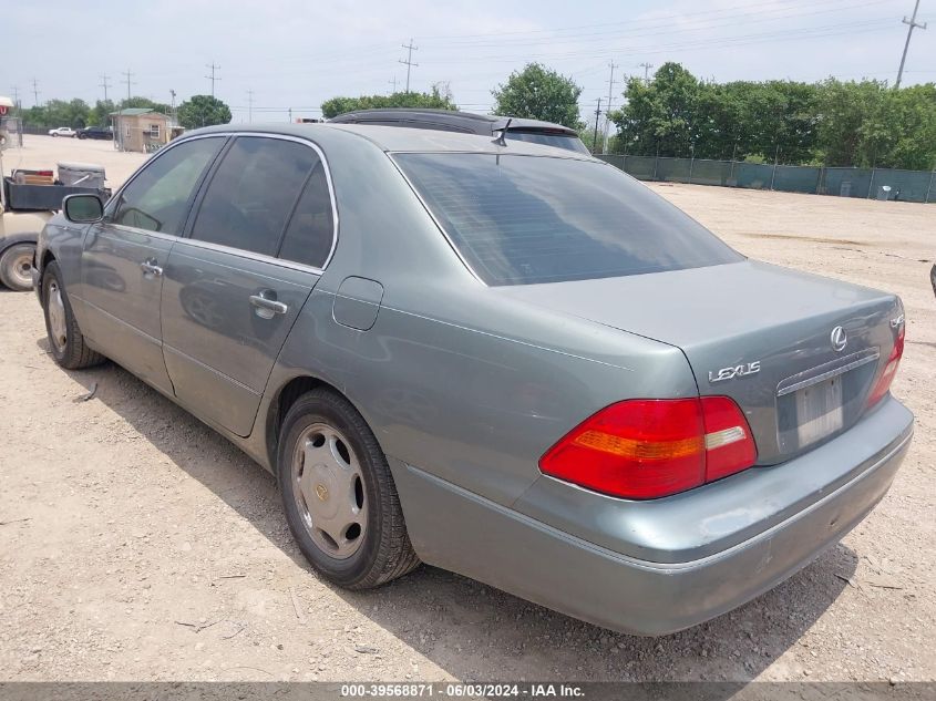 2002 Lexus Ls 430 VIN: JTHBN30F420059585 Lot: 39568871