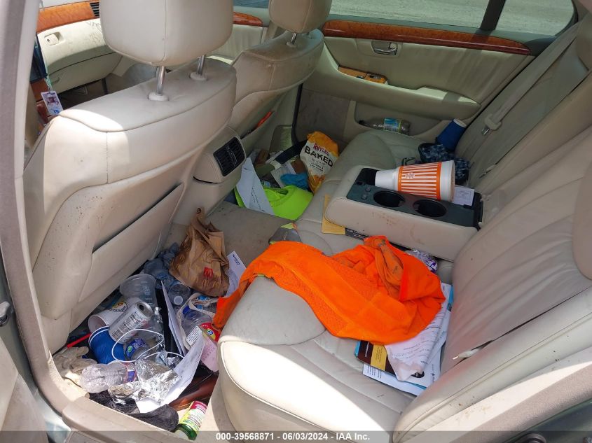 2002 Lexus Ls 430 VIN: JTHBN30F420059585 Lot: 39568871