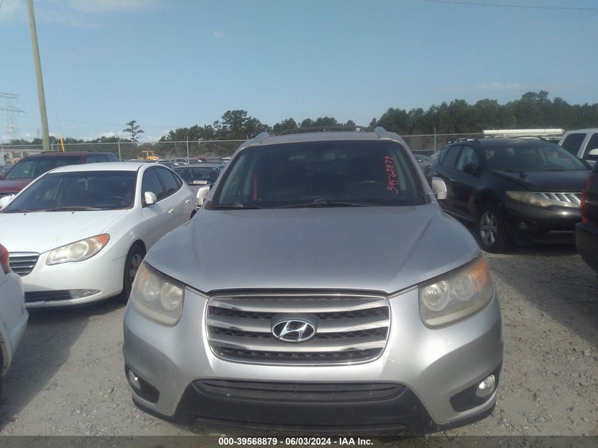 2012 Hyundai Santa Fe Limited V6 VIN: 5XYZK4AG4CG119902 Lot: 39568879