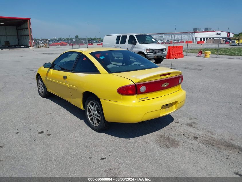 2004 Chevrolet Cavalier VIN: 1G1JC12F547296030 Lot: 39568884